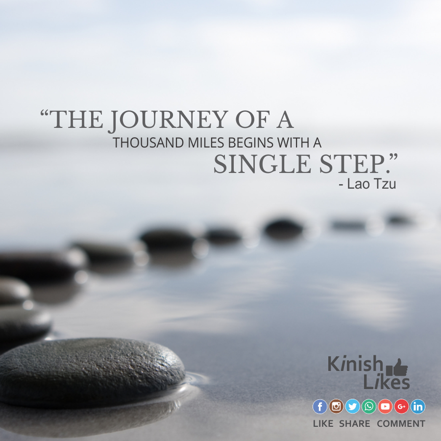 Begins with a Single Step