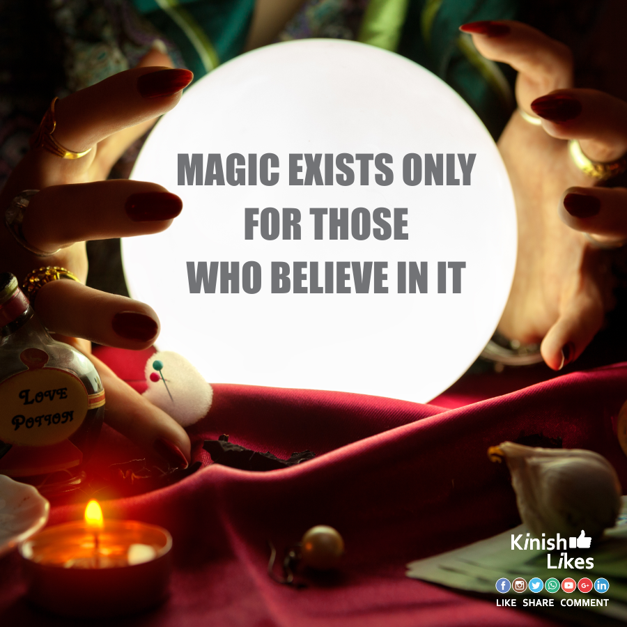 Magic exists